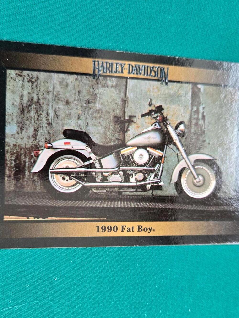 Trading Card / 1992 Collect-A-Card Harley-Davidson Series 1 #87 - 1990 Fat Boy